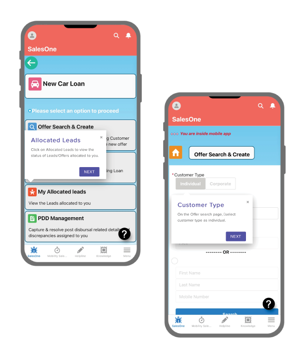 Gyde also supports mobile JIT training